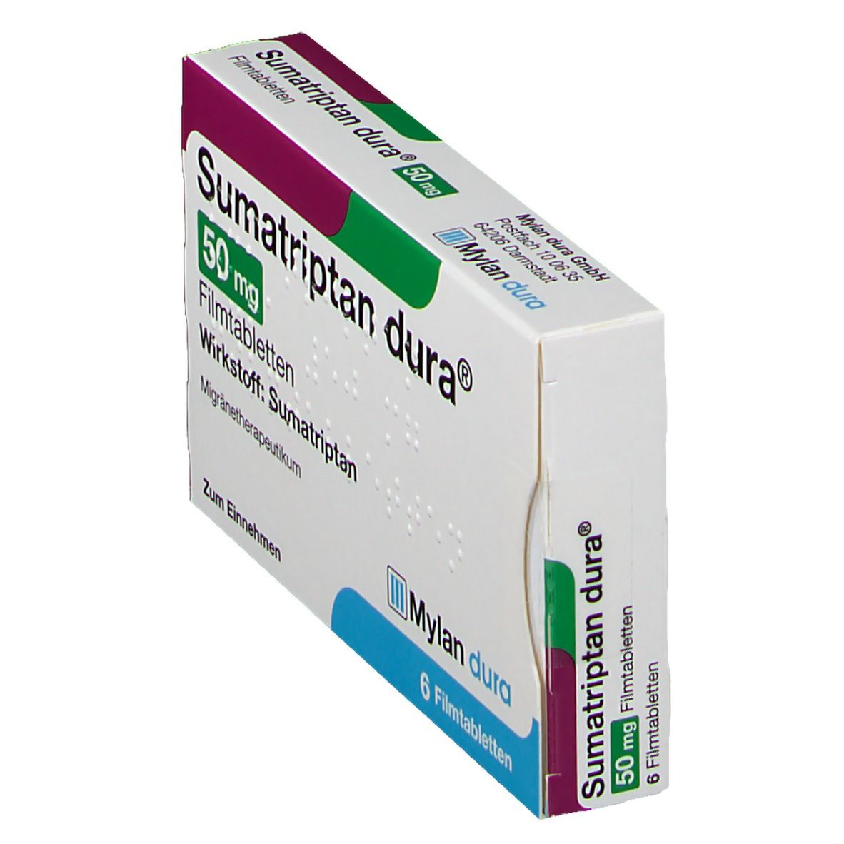 Sumatriptan dura® 50 mg