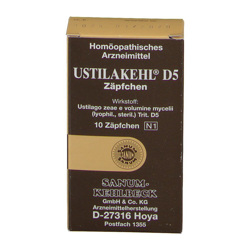 Ustilakehl® D5 Suppositorien