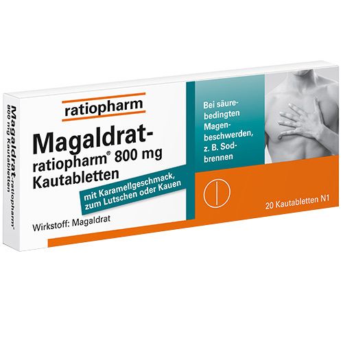 Magaldrat-ratiopharm® 800 mg Kautabletten