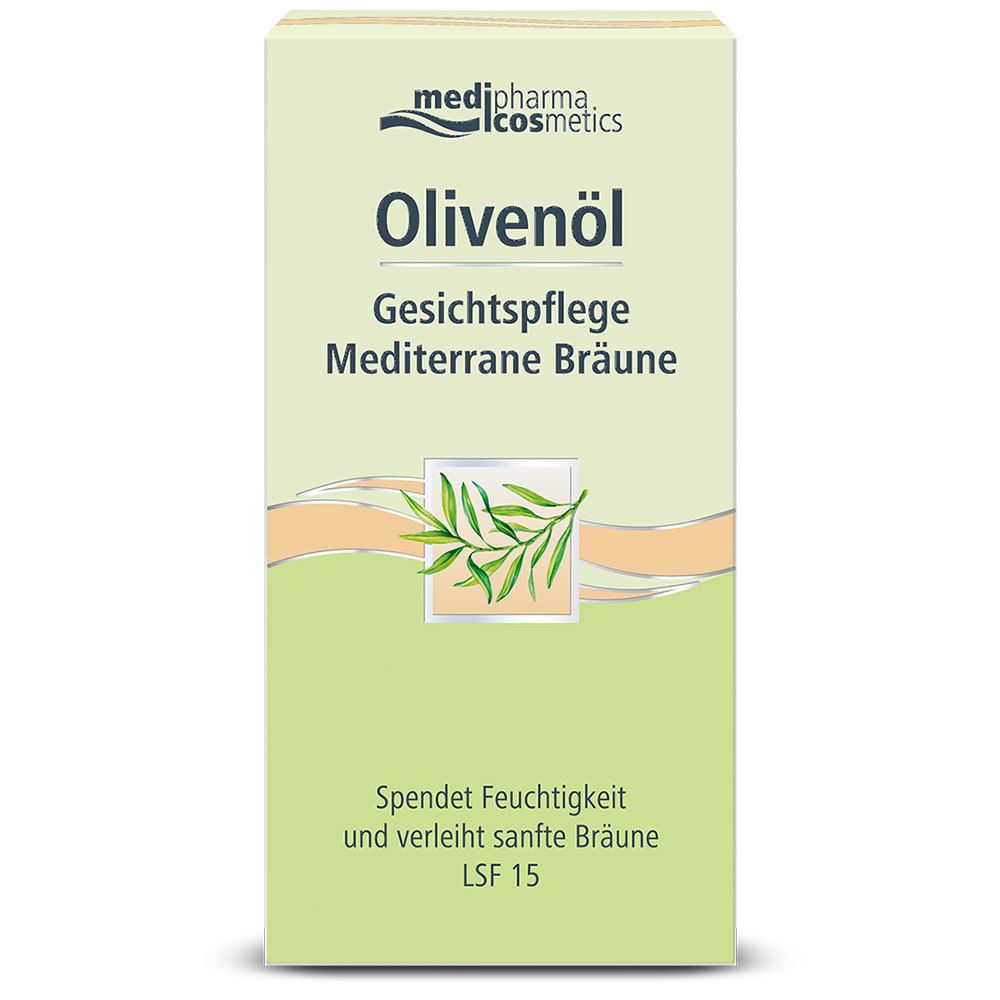 medipharma cosmetics Olivenöl Gesichtspflege Mediterrane Bräune