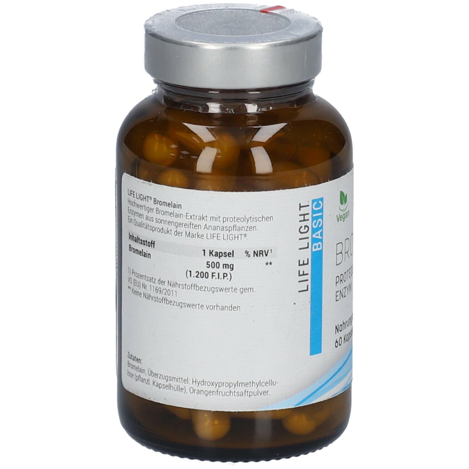 Bromelain 500 mg Kapseln