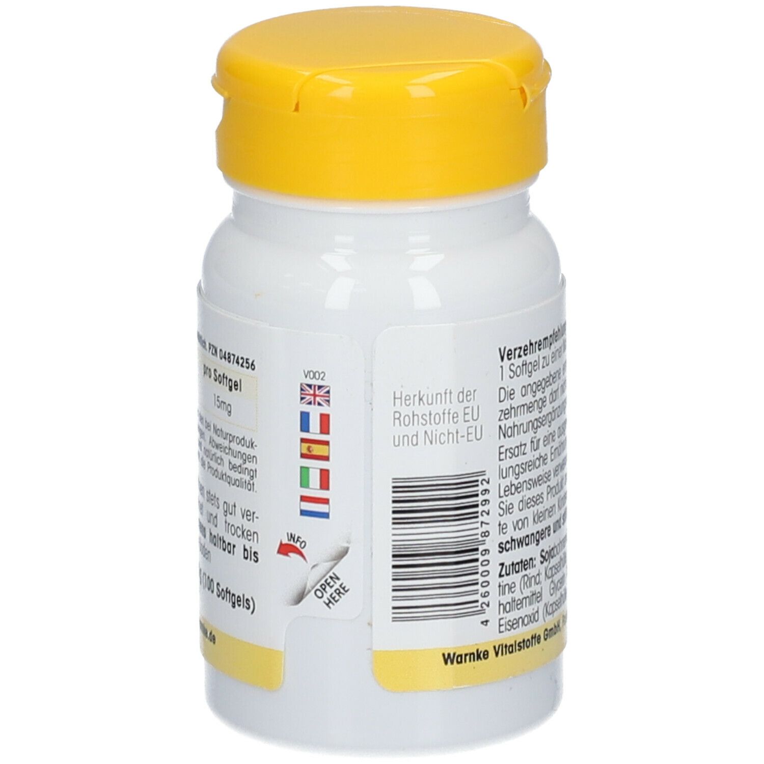 WARNKE Beta Carotin 15 mg