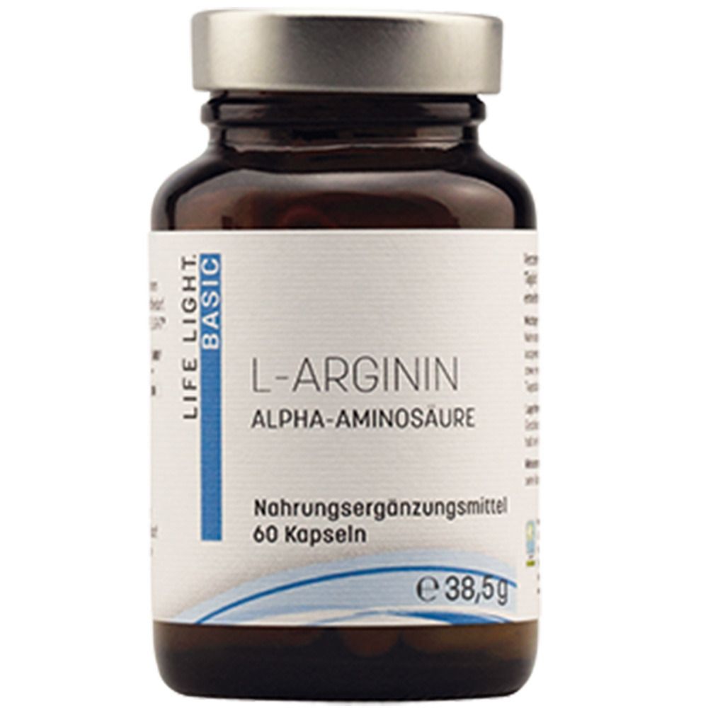 LIFE LIGHT L-Arginin 500 mg Kapseln