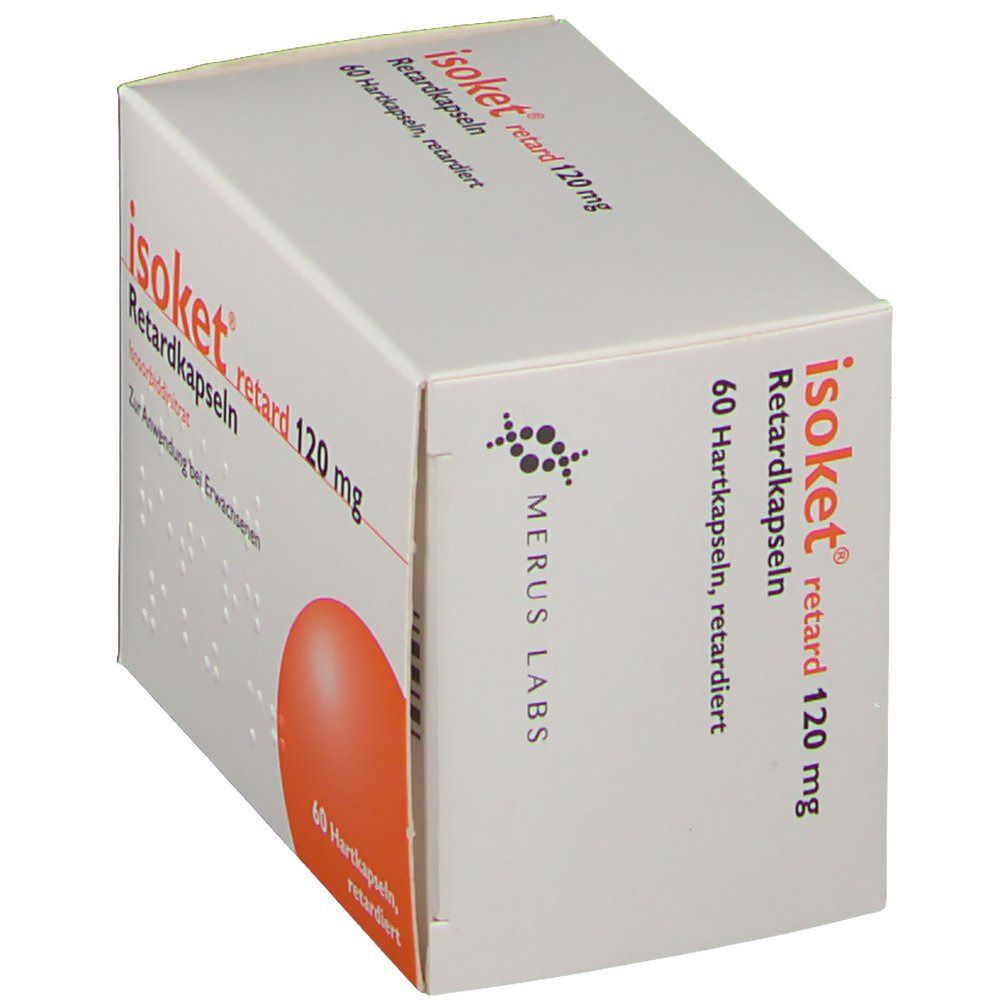 Isoket retard 120 mg Retardkapseln 60 St Retard-Kapseln