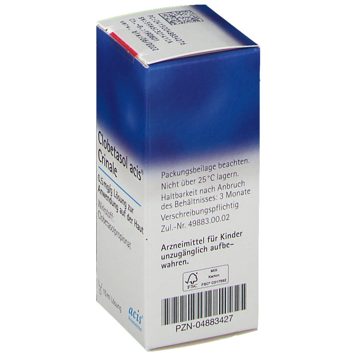 Clobetasol acis® Crinale