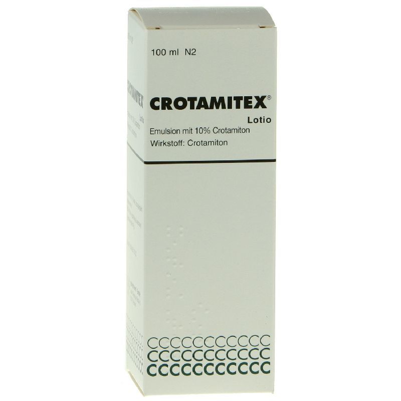 Crotamitex Salbe zur Krätze Behandlung 40 g