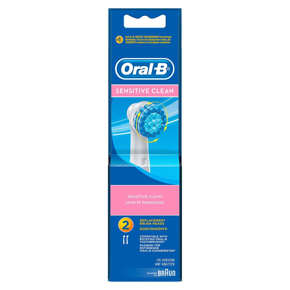 Oral-B® Aufsteckbürsten Sensitive 2er