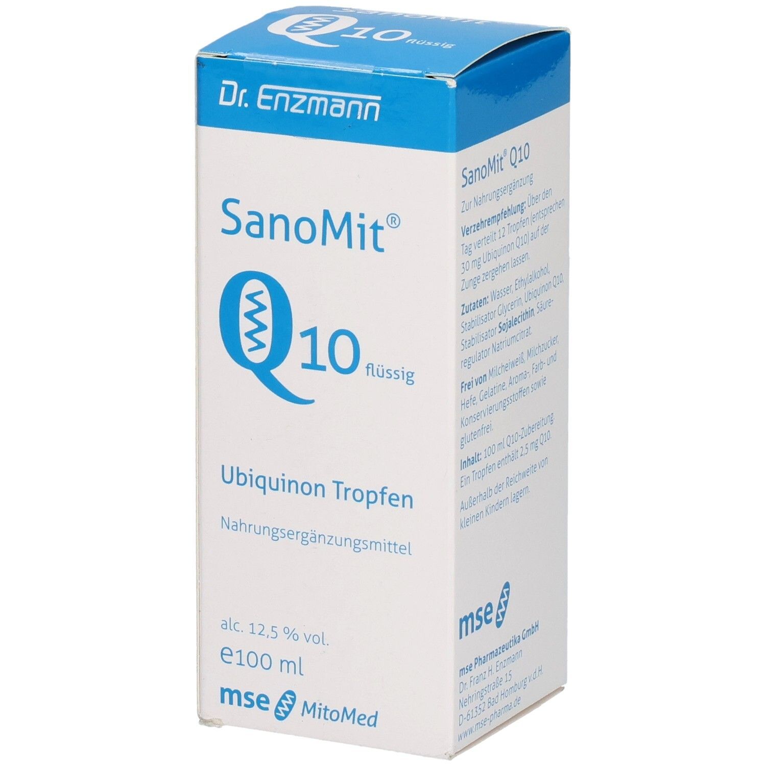 Q10 Sanomit flüssig MSE Tropfen 100 ml