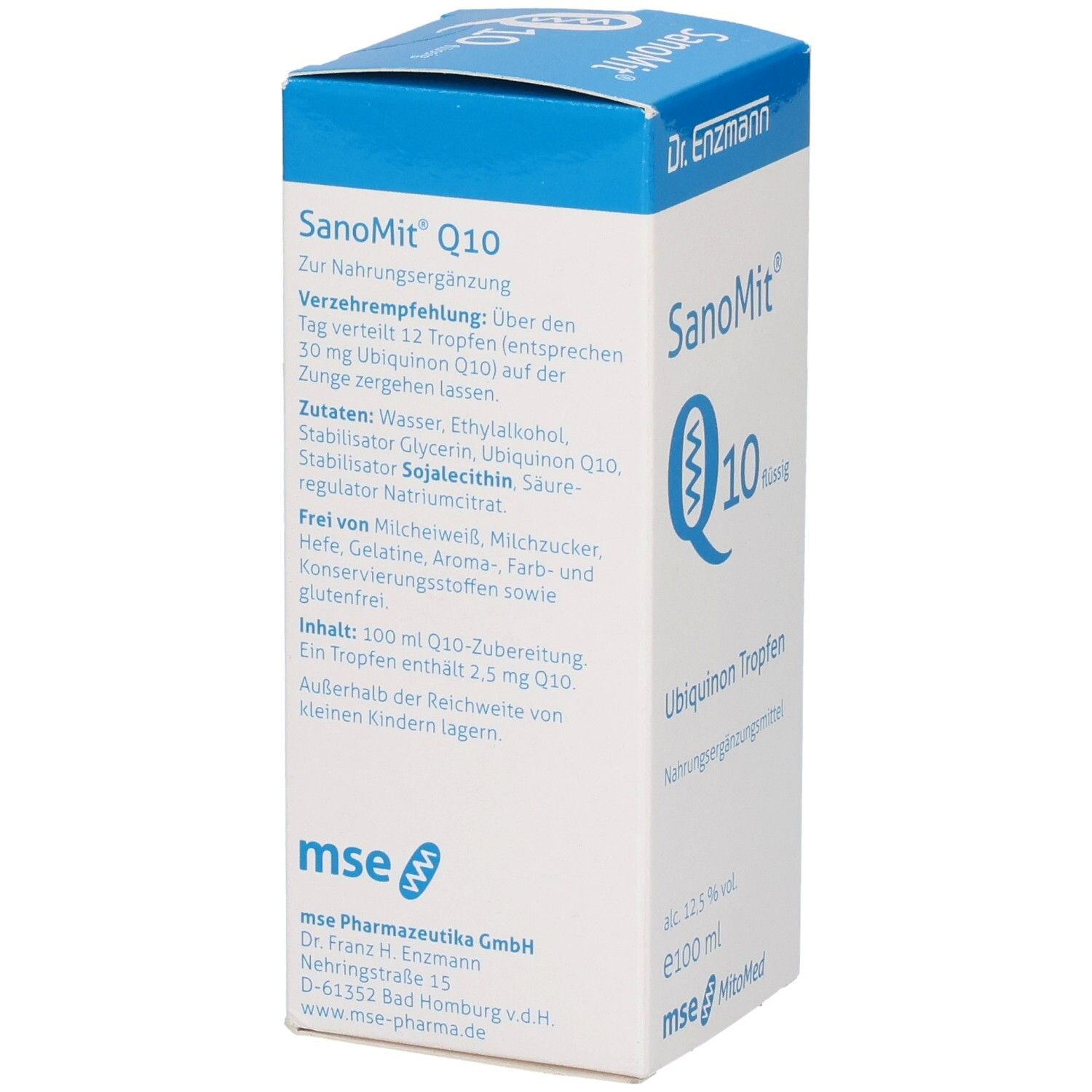 Q 10 Sanomit flüssig MSE Tropfen