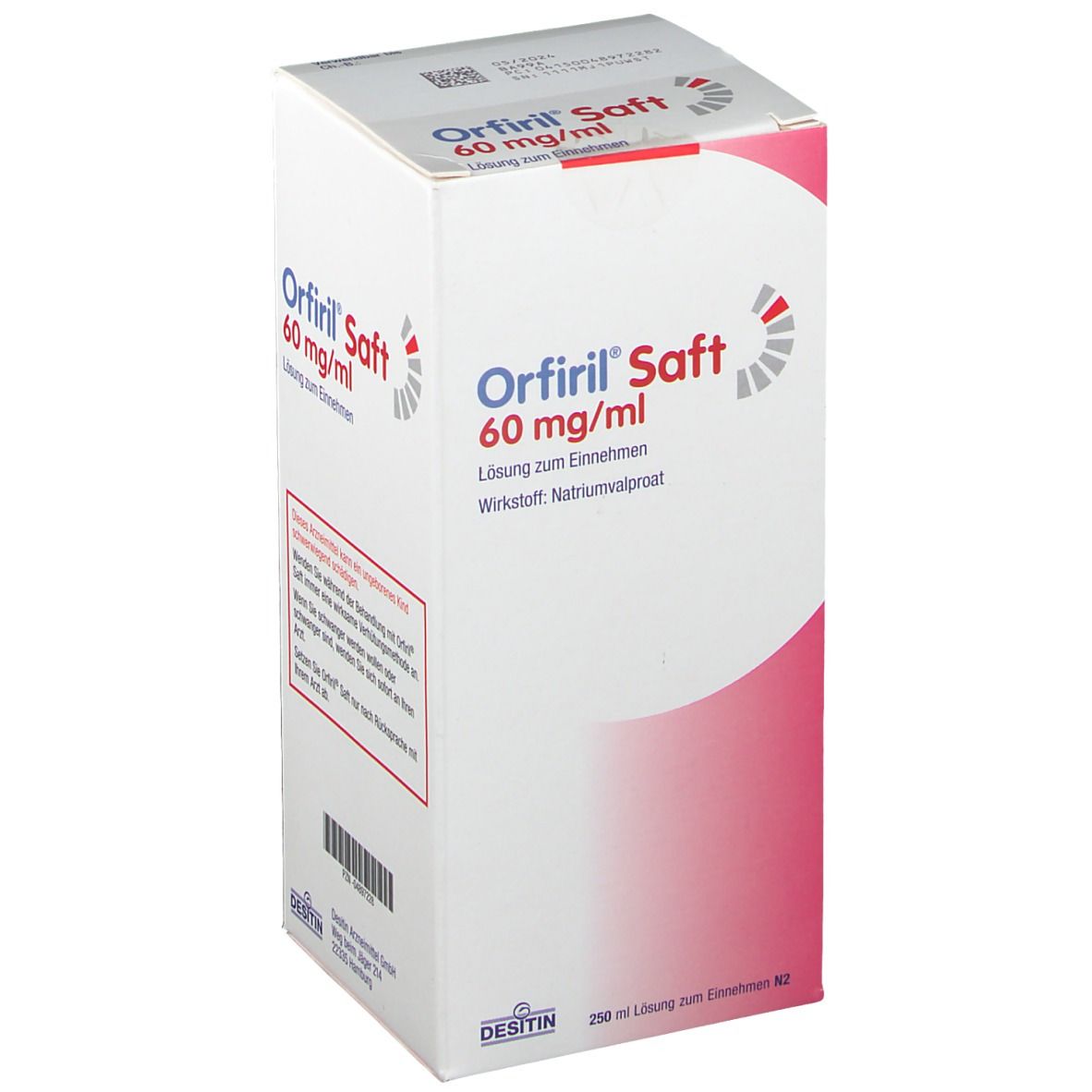 Orfiril® Saft 60 mg/ml