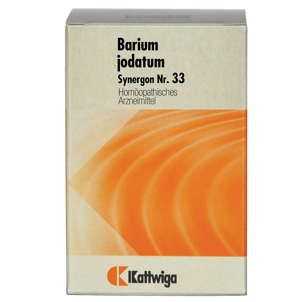 Synergon 33 Barium jodatum Tabl.