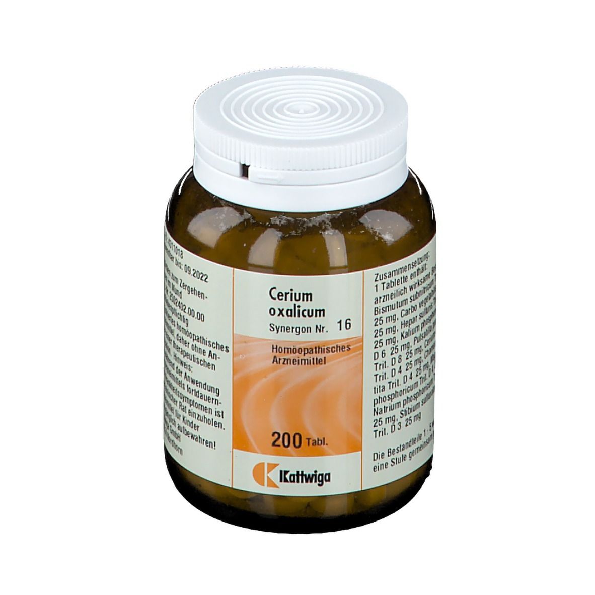 Synergon Komplex 16 Cerium oxalicum Tabletten 200 St