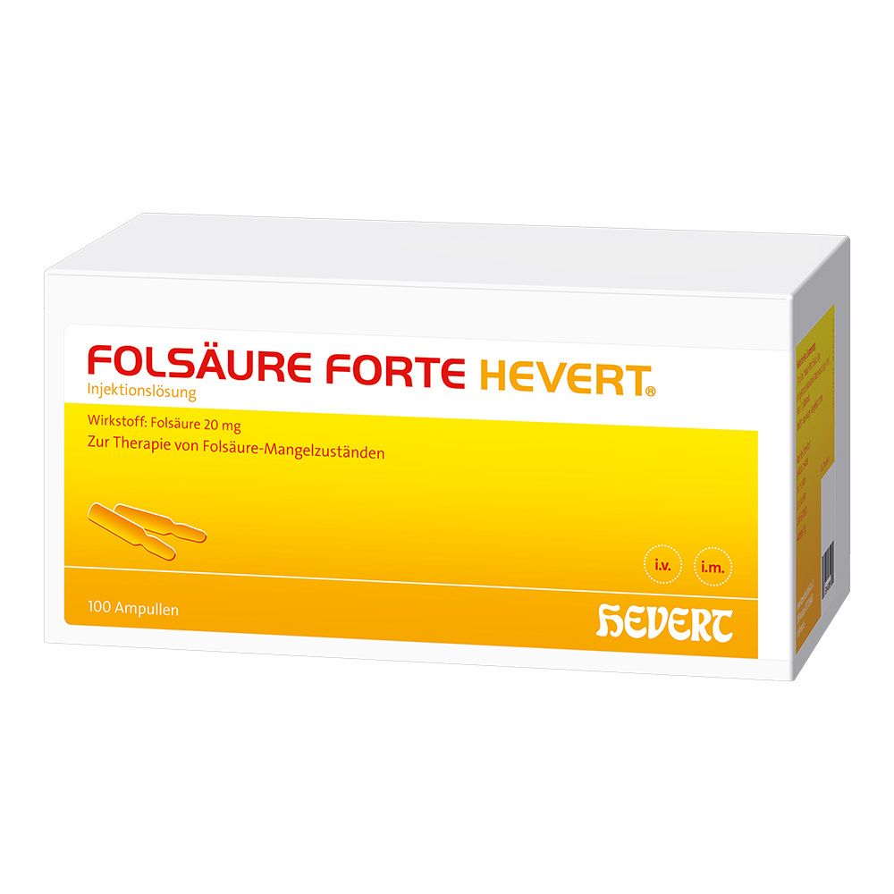 FOLSÄURE FORTE-HEVERT® Ampullen