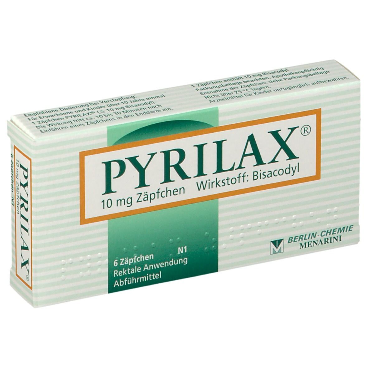 Pyrilax Suppositorien 10 mg