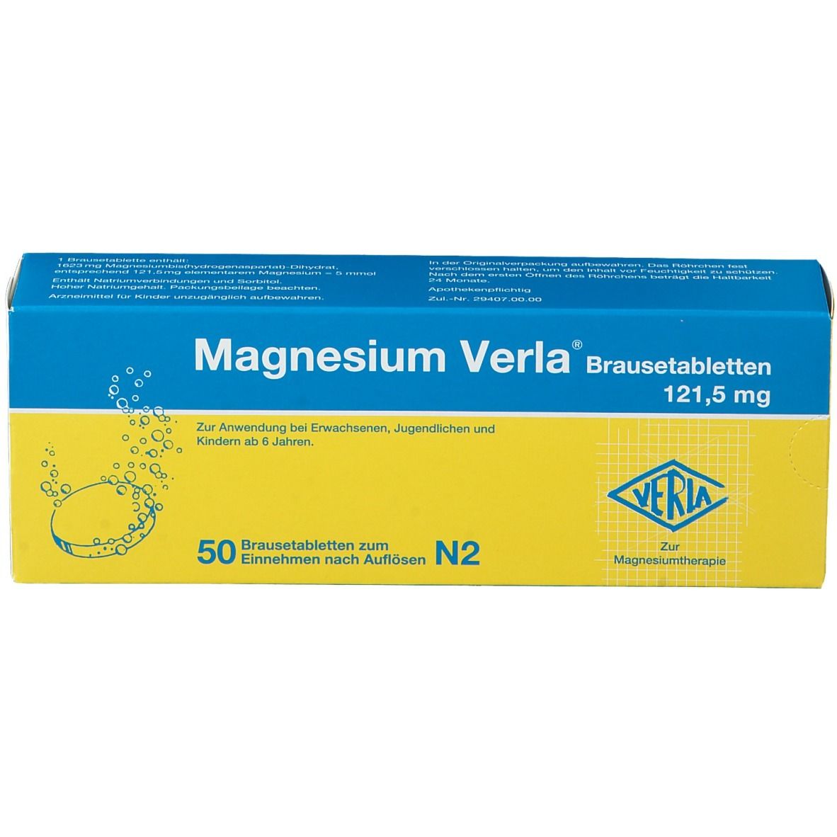 Magnesium Verla® Brausetabletten