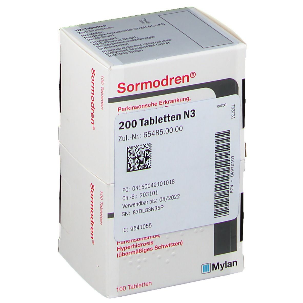 Sormodren 4 mg