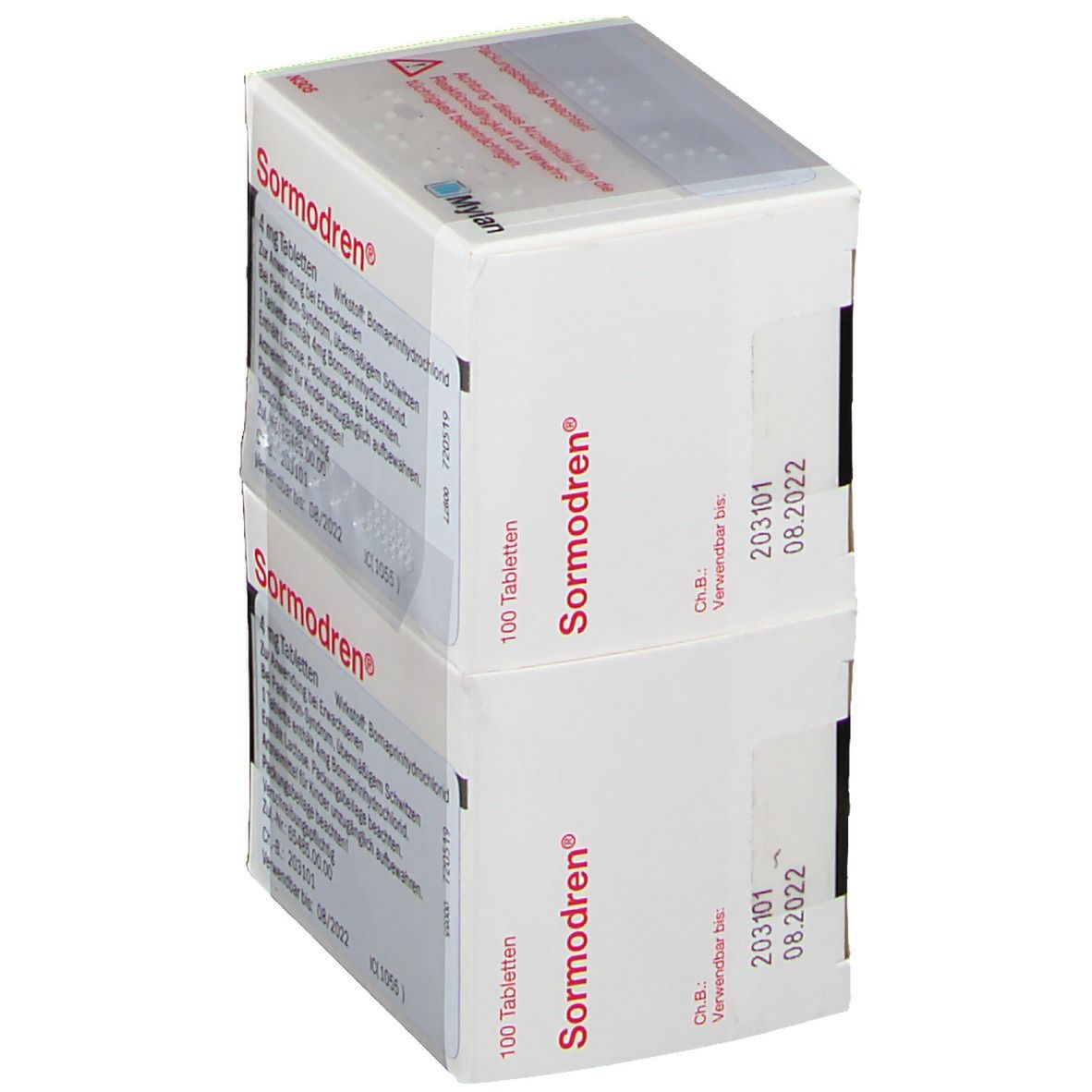 Sormodren 4 mg