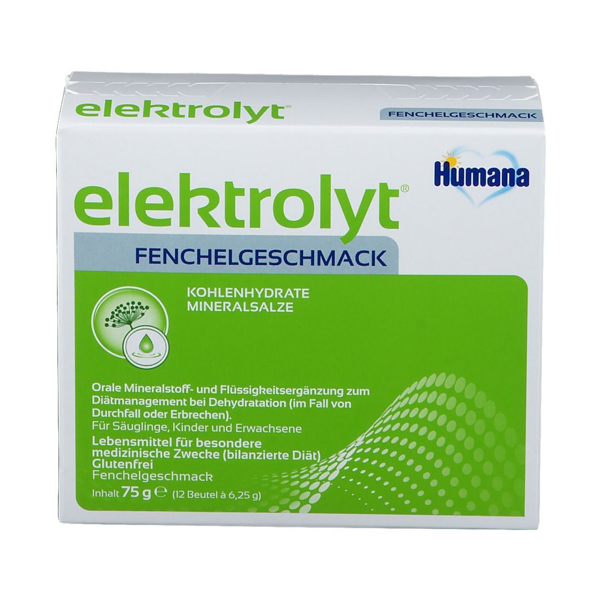 Humana Elektrolyt mit Fenchelgeschmack