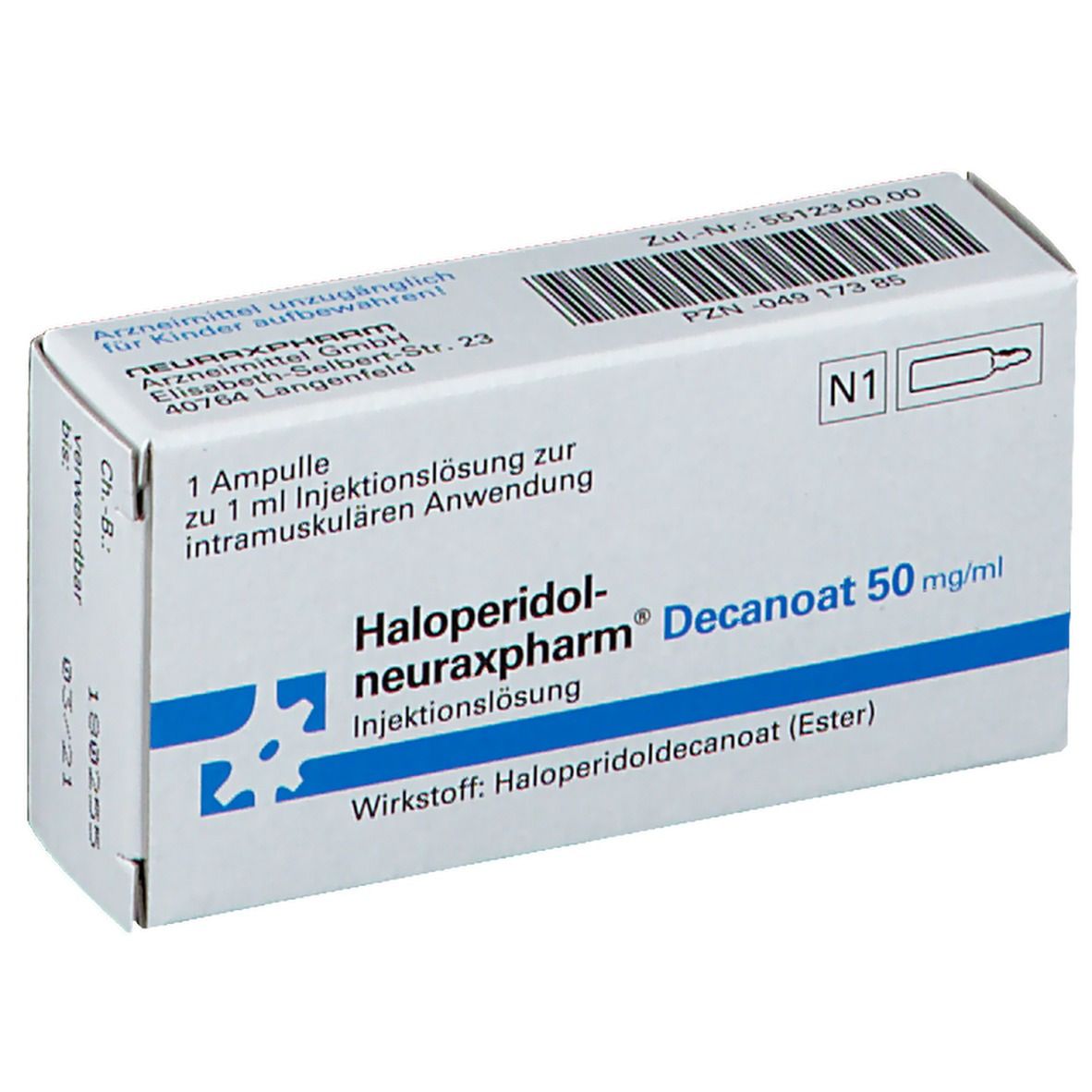 Haloperidol-neuraxpharm® Decanoat 50 mg/ml