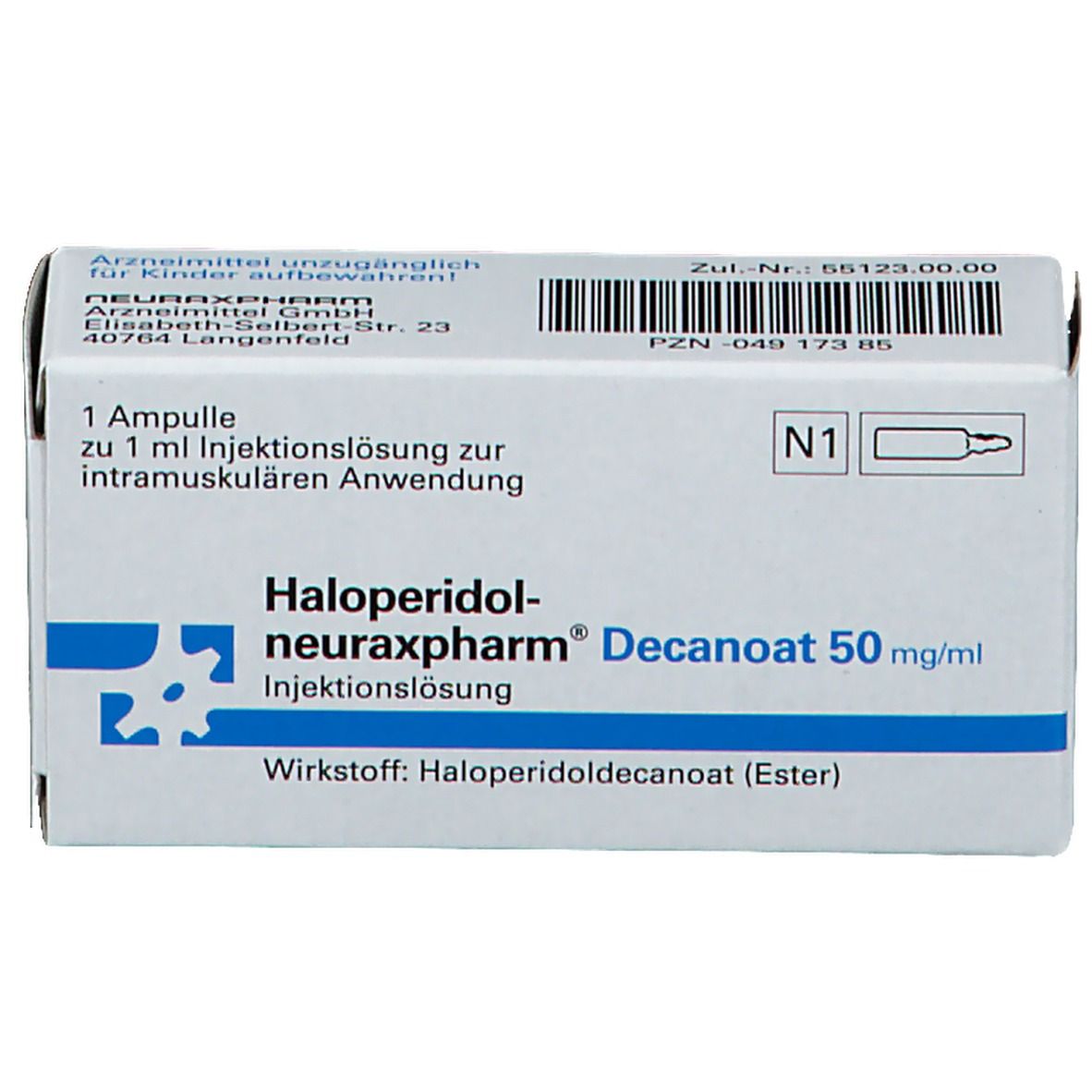 Haloperidol-neuraxpharm® Decanoat 50 mg/ml