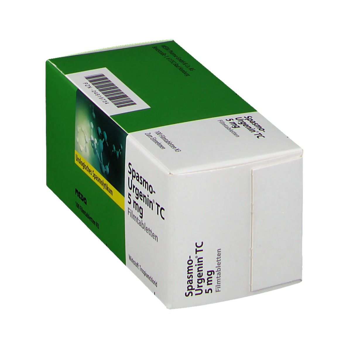 Spasmo Urgenin TC 5 mg Filmtabletten 100 St