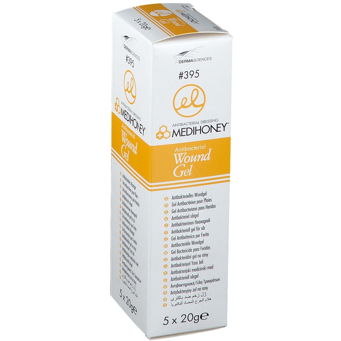 Medihoney antibakterielles Wundgel 5x20 g Gel