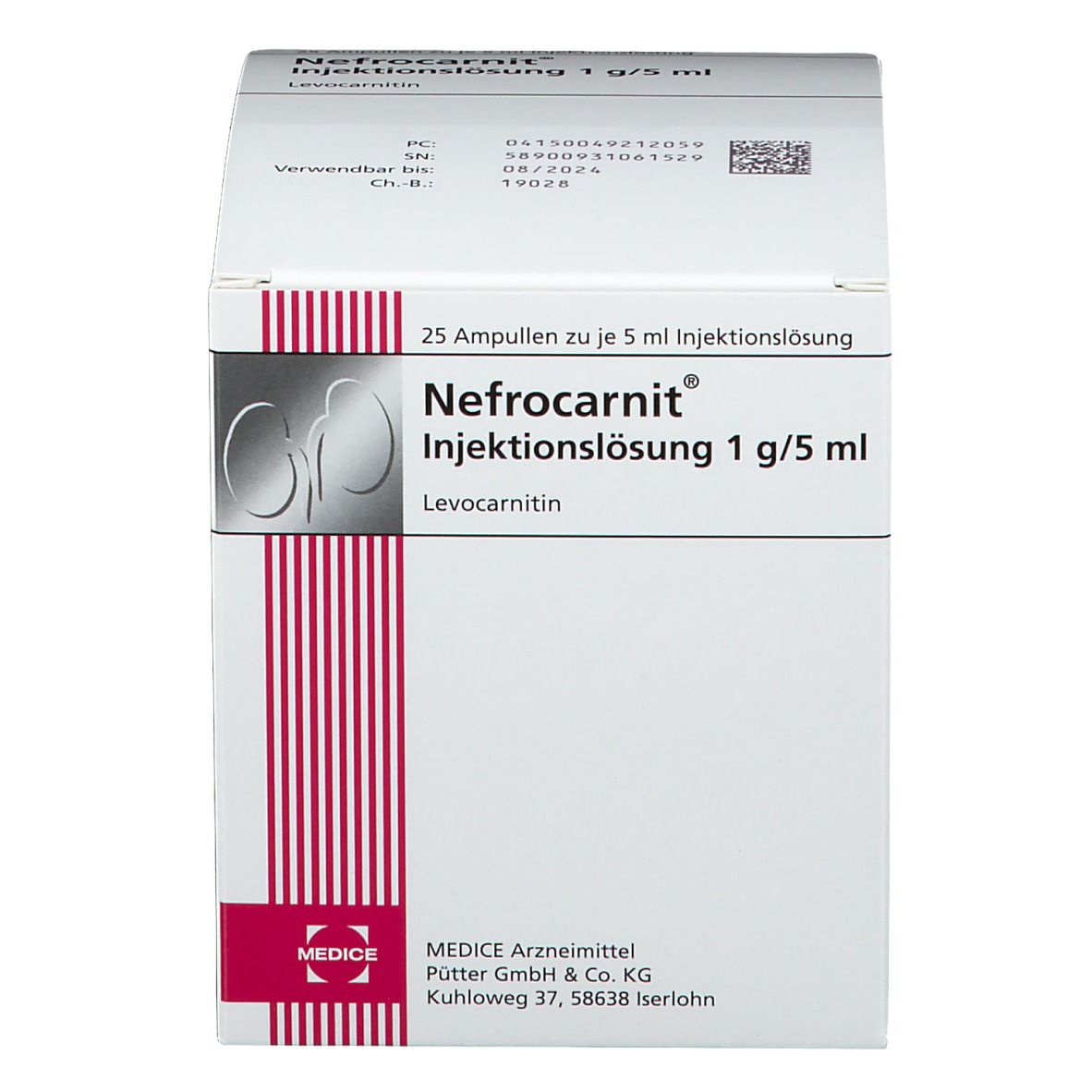 Nefrocarnit® 1 g/5 ml