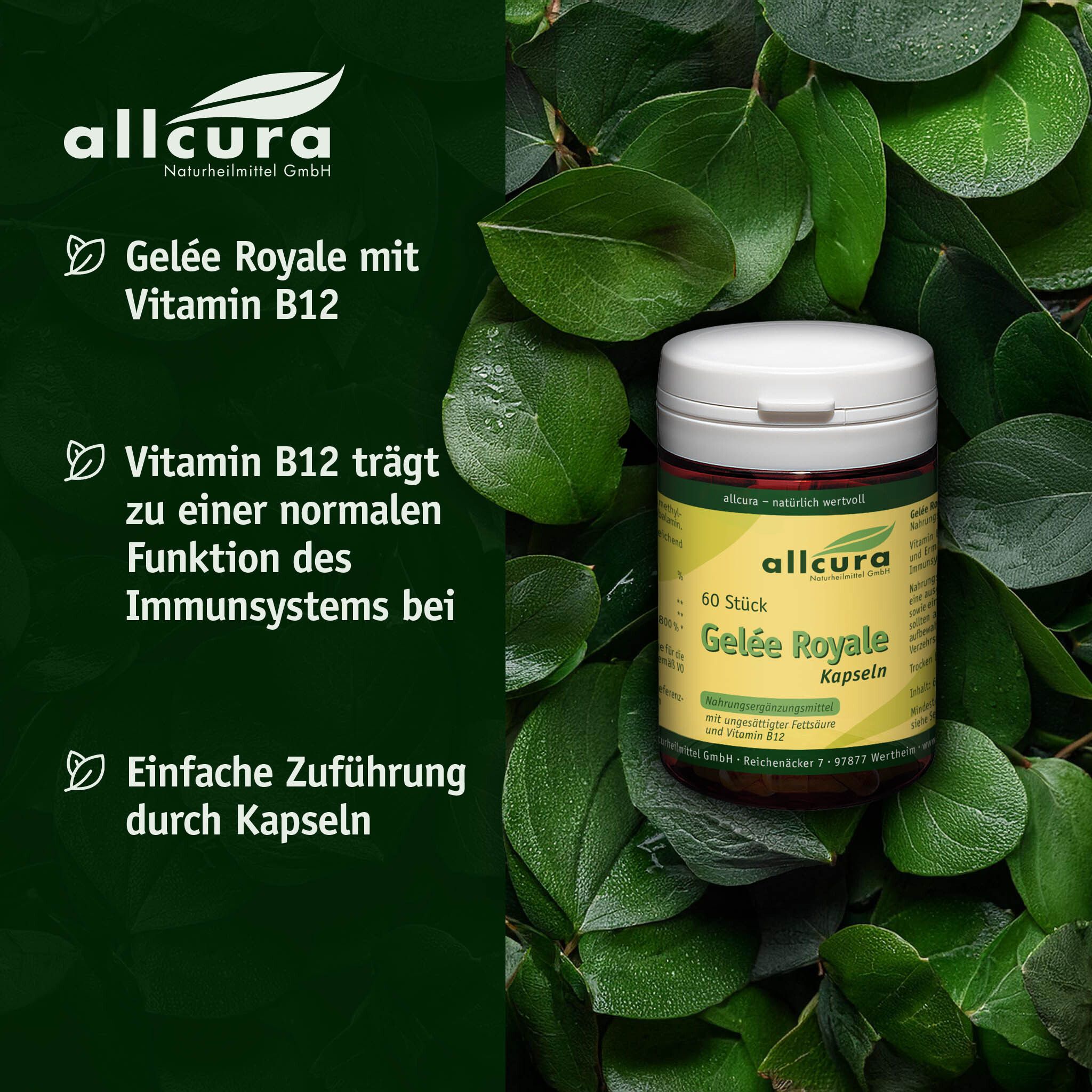 allcura Gelée Royale Kapseln