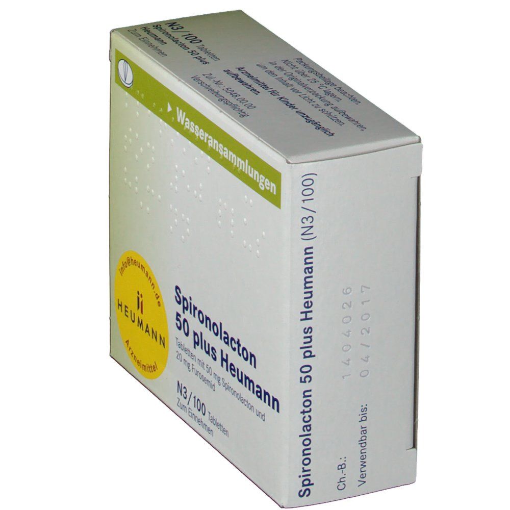 Spironolacton 50 plus Heumann