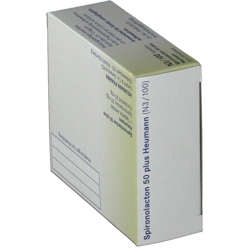 Spironolacton 50 plus Heumann