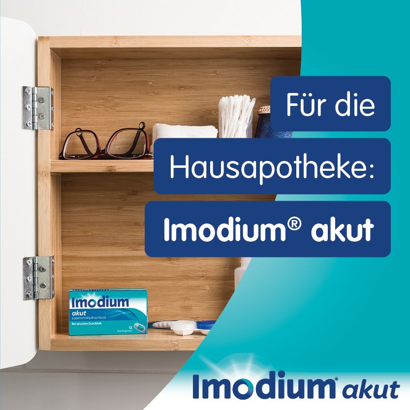 Imodium® akut Hartkapseln - bei akutem Durchfall