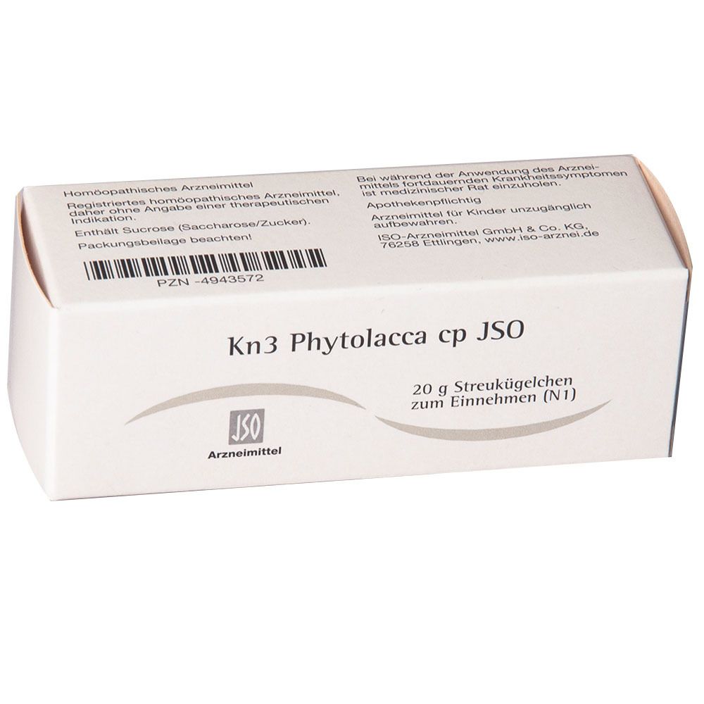 Kn3 Phytolacca cp JSO Globuli