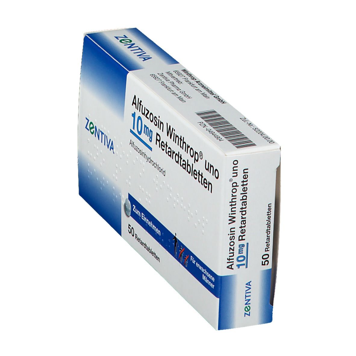 Alfuzosin Winthrop 5 mg Retardtabletten 50 St Retard-Tabletten