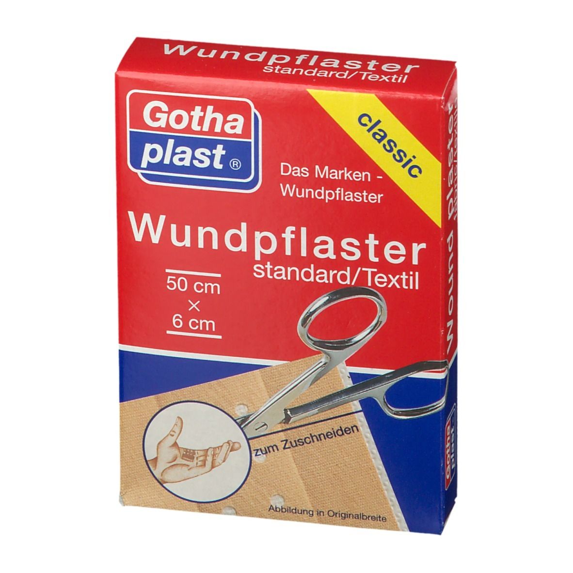 Gothaplast® Wundpflaster standard/Textil 50 cm x 6 cm
