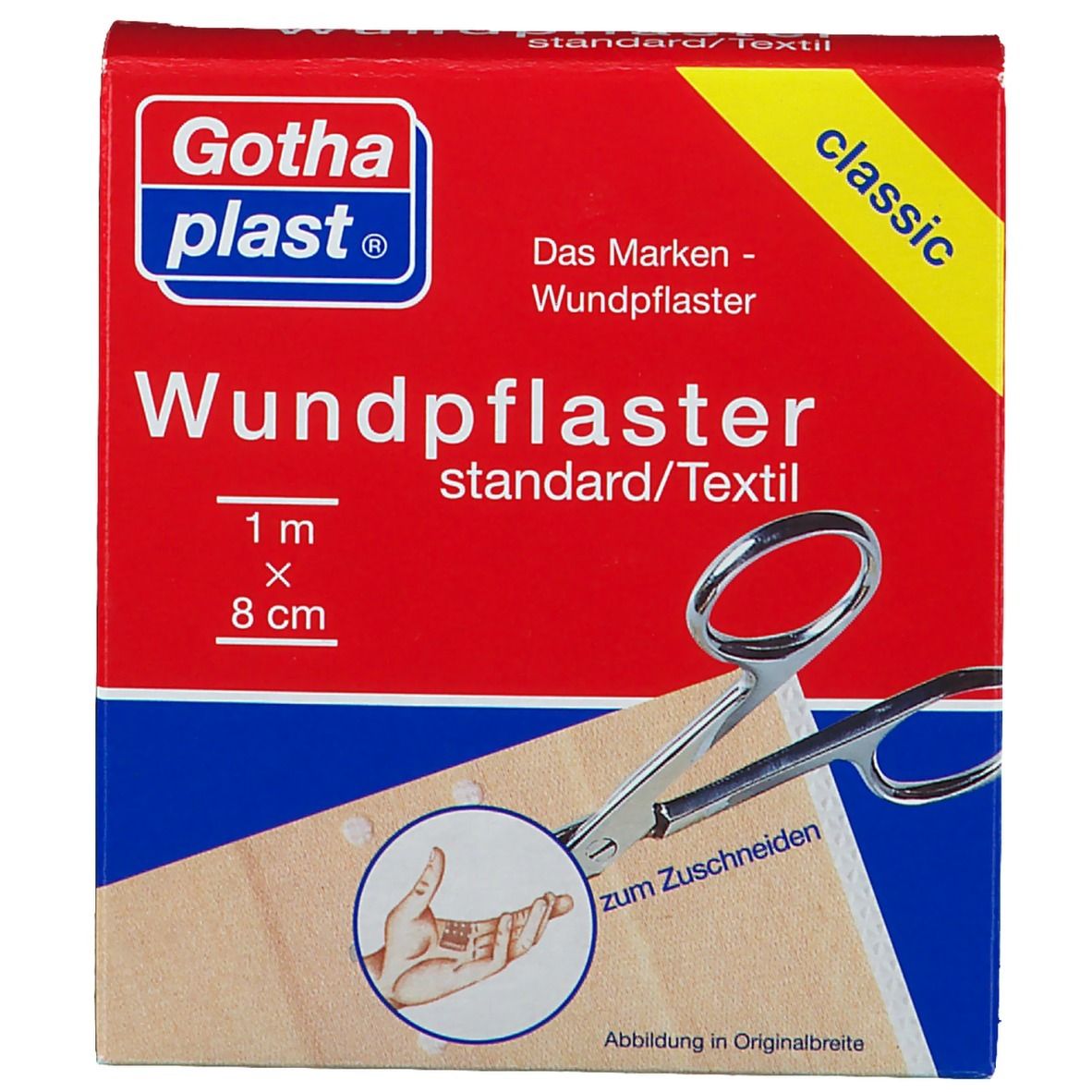 Gothaplast® Wundpflaster standard 1 m x 8 cm