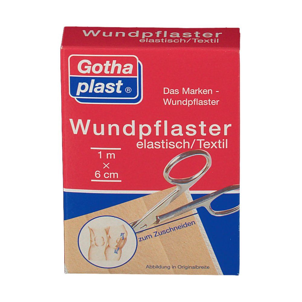Gothaplast® Wundpflaster elastisch 6 cm x 1m