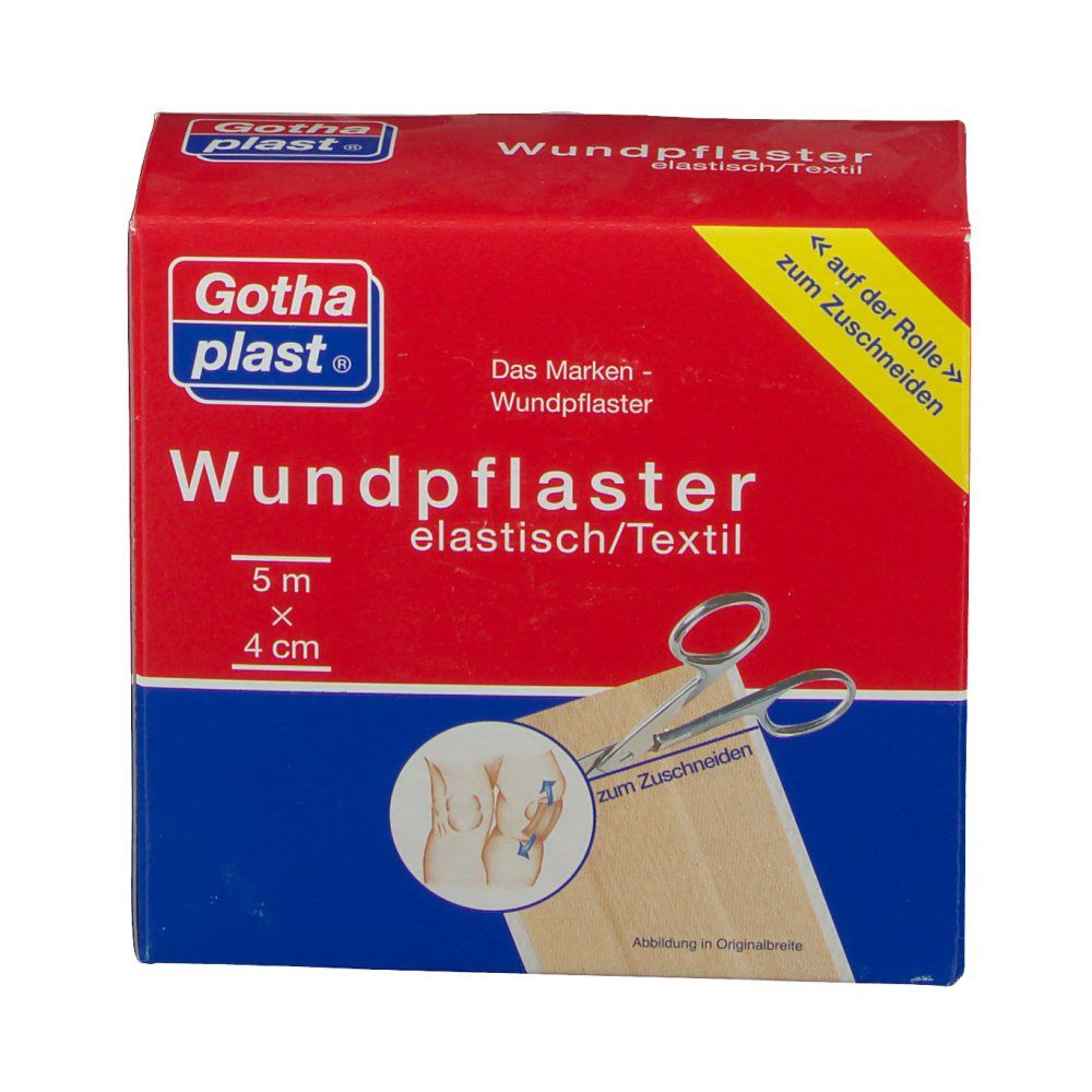 Gothaplast® Wundpflaster elastisch 4 cm x 5 m