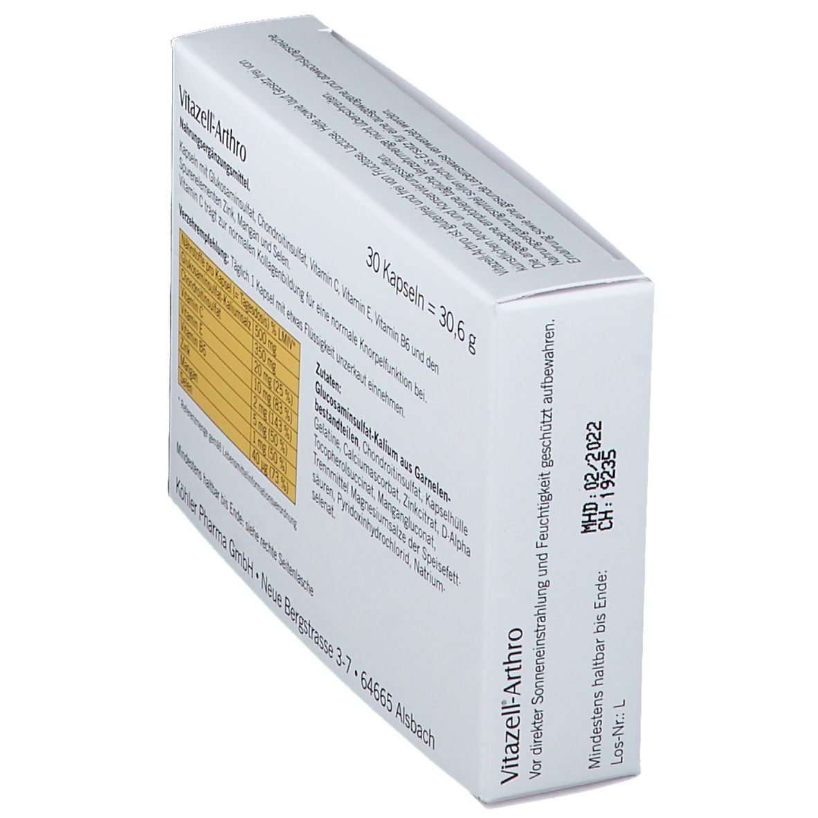 Vitazell®-Arthro Kapseln