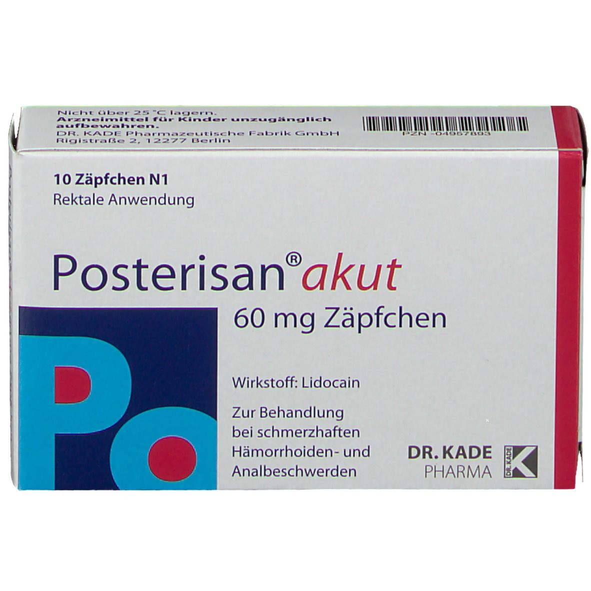 Posterisan® akut Zäpfchen