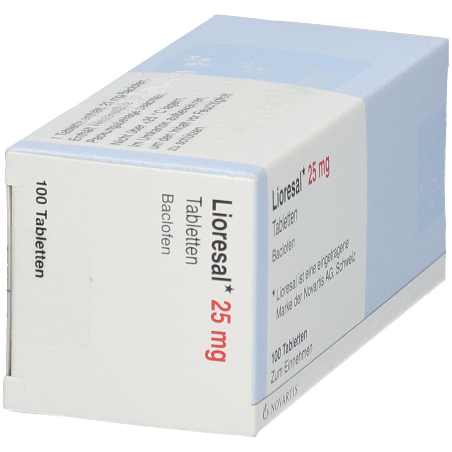 Lioresal 25 mg tabletten