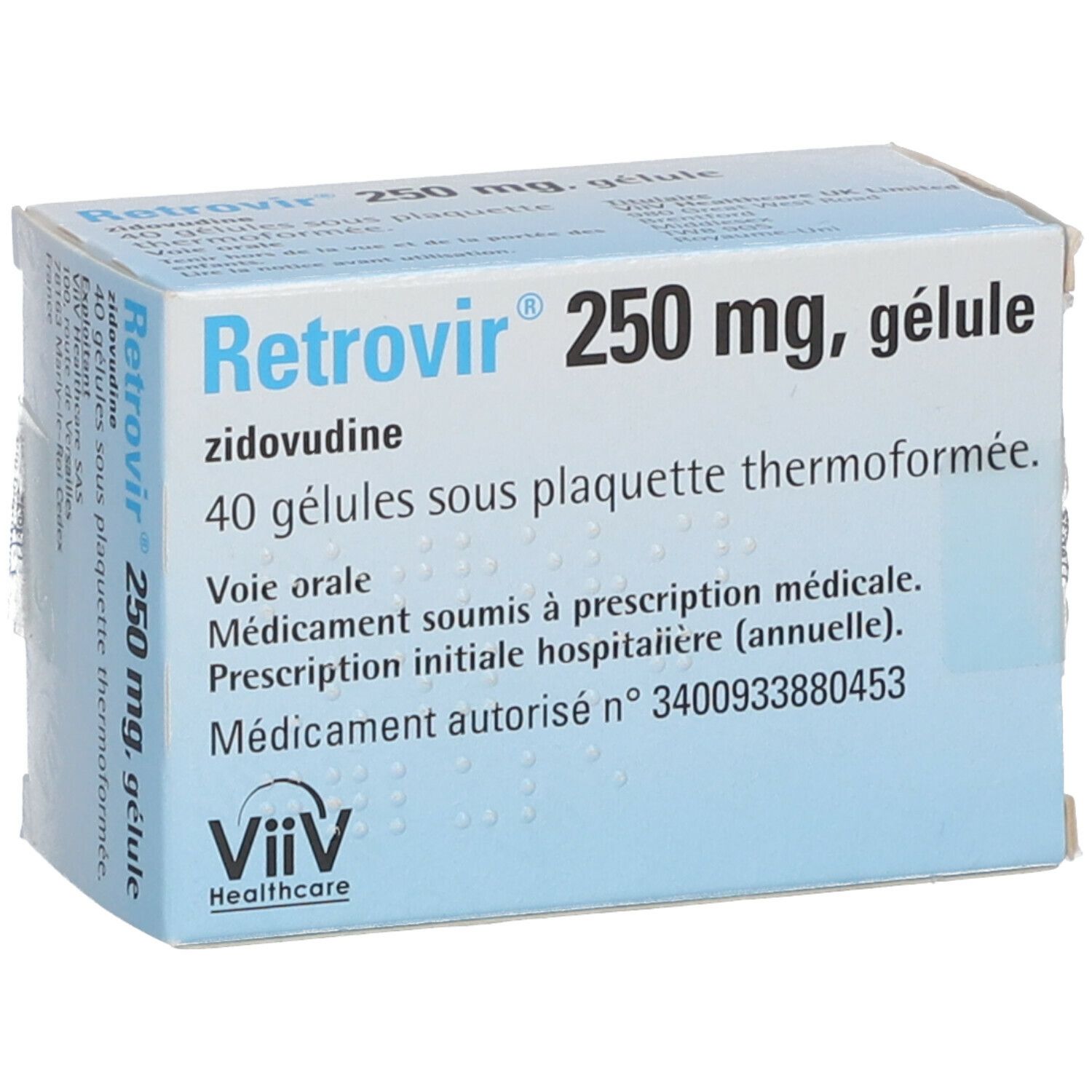 Retrovir 250 mg