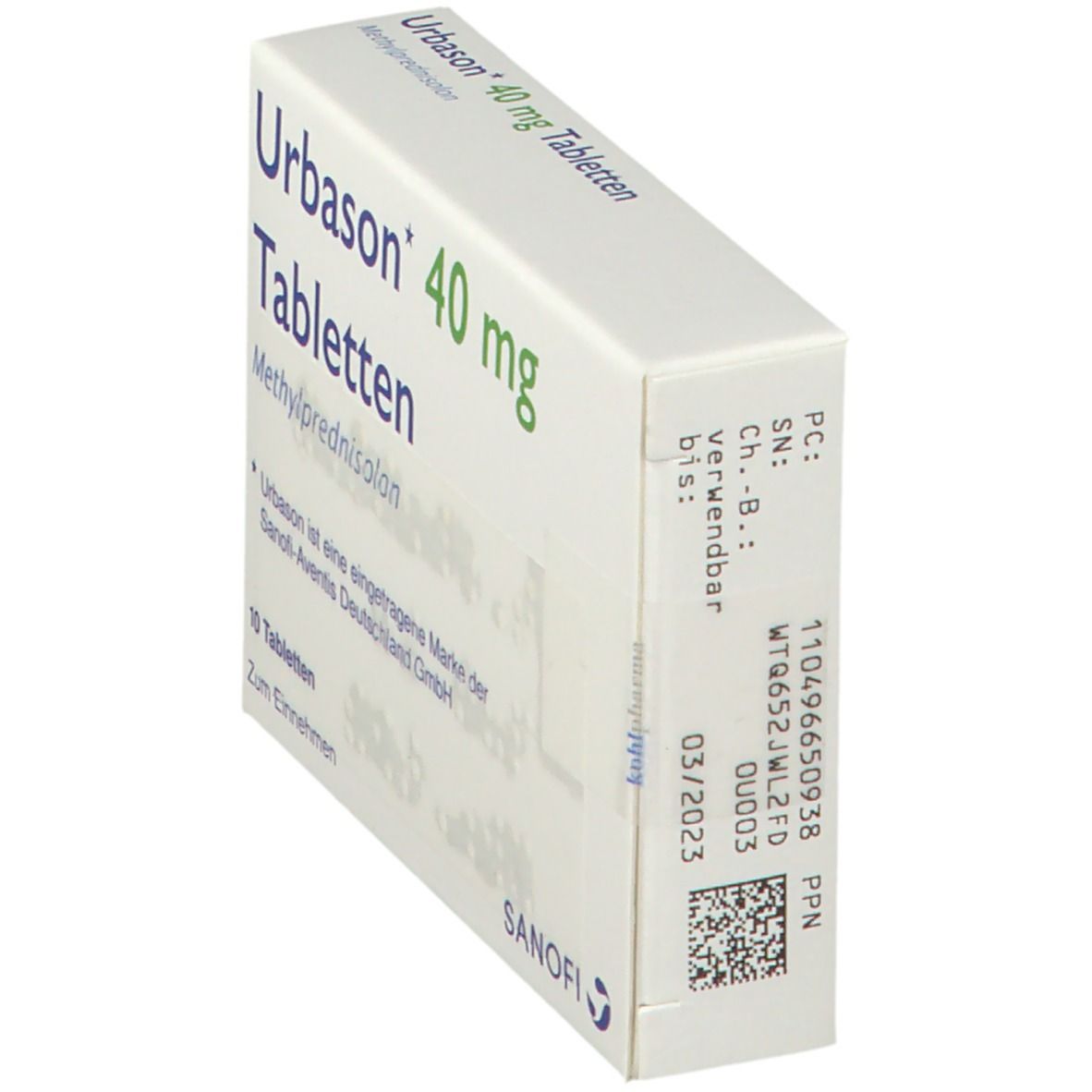 Urbason 40 mg Tabletten 10 St