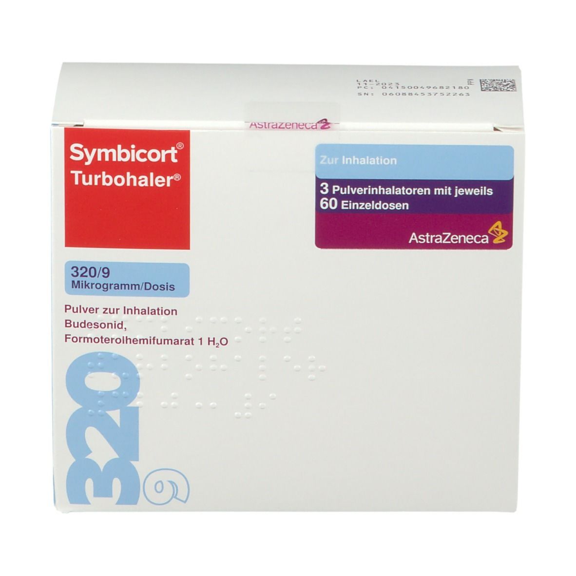 Symbicort® Turbohaler  320/9 µg/Dosis