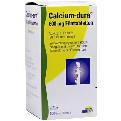 Calcium-dura® 600 mg Filmtabletten
