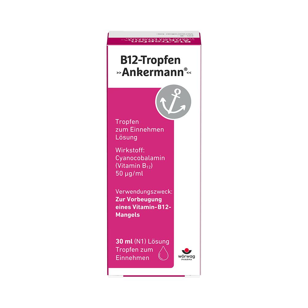 B12-Tropfen Ankermann 30 ml - Vitamin B - Vitamine, Mineralien & Enzyme 