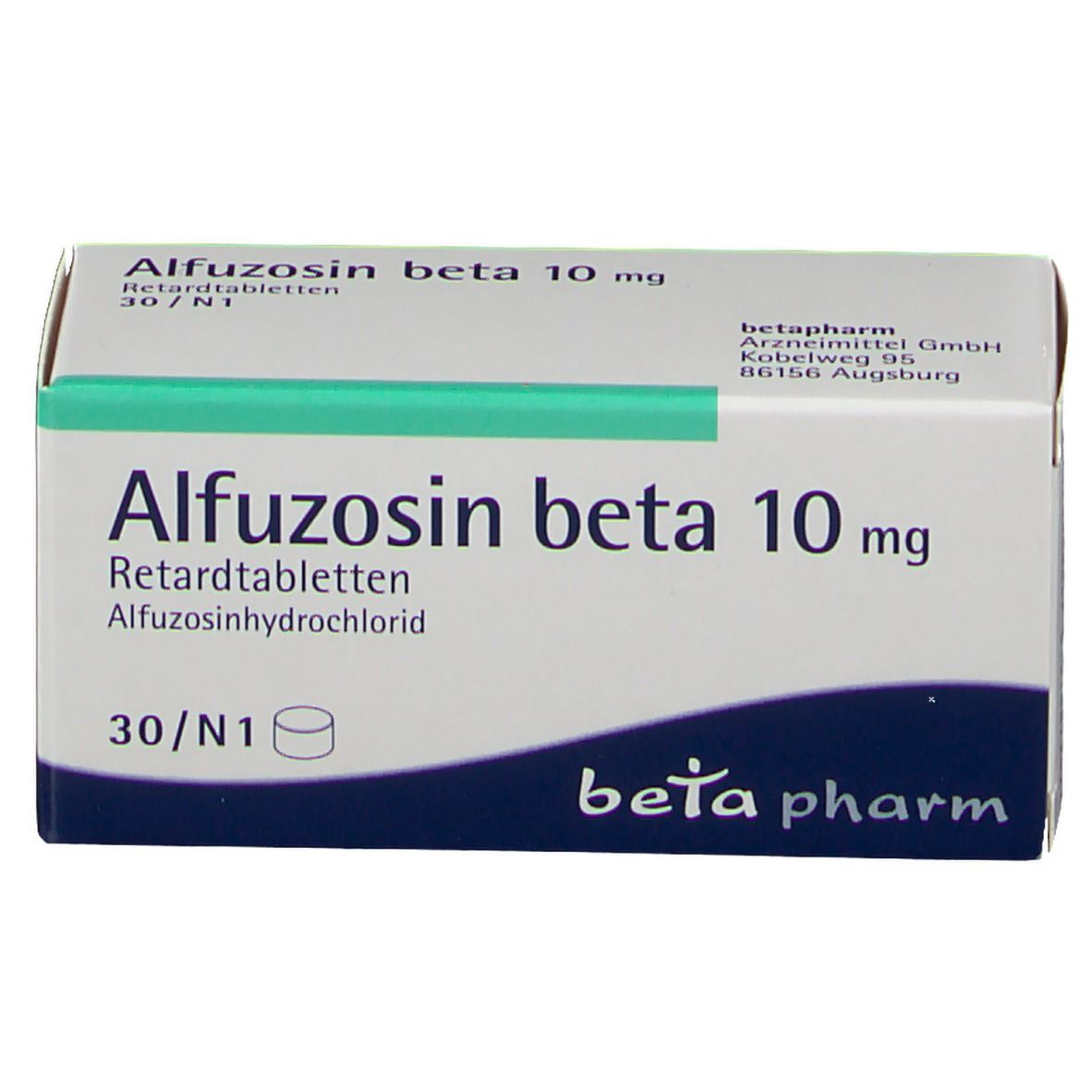 Alfuzosin beta 10 mg