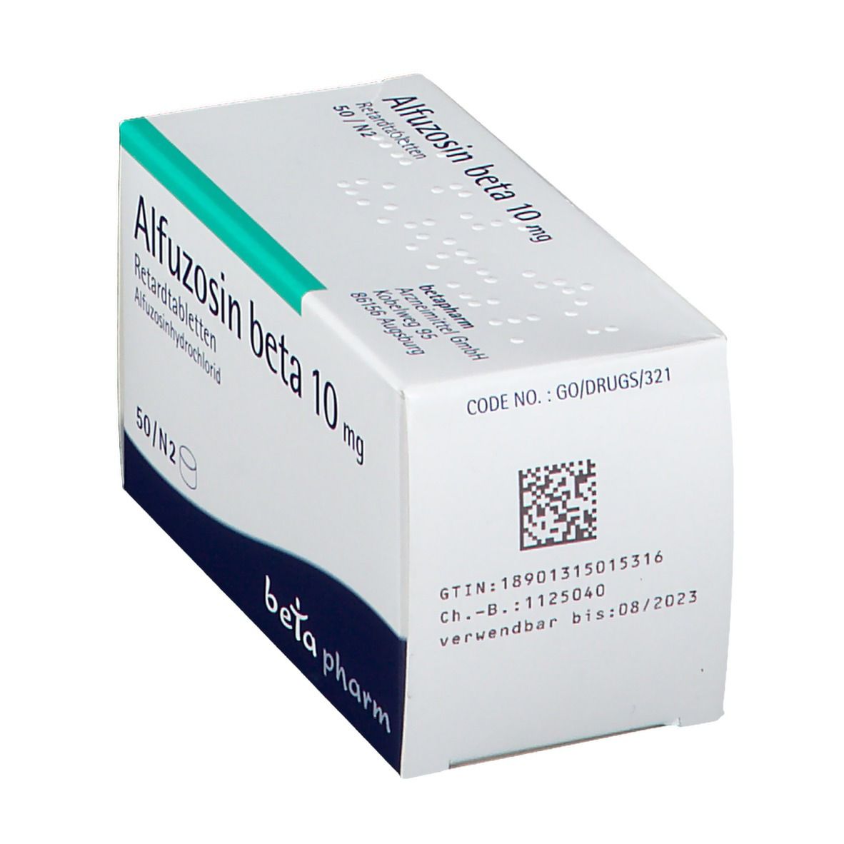 Alfuzosin AL 10 mg Retardtabletten 50 St Retard-Tabletten