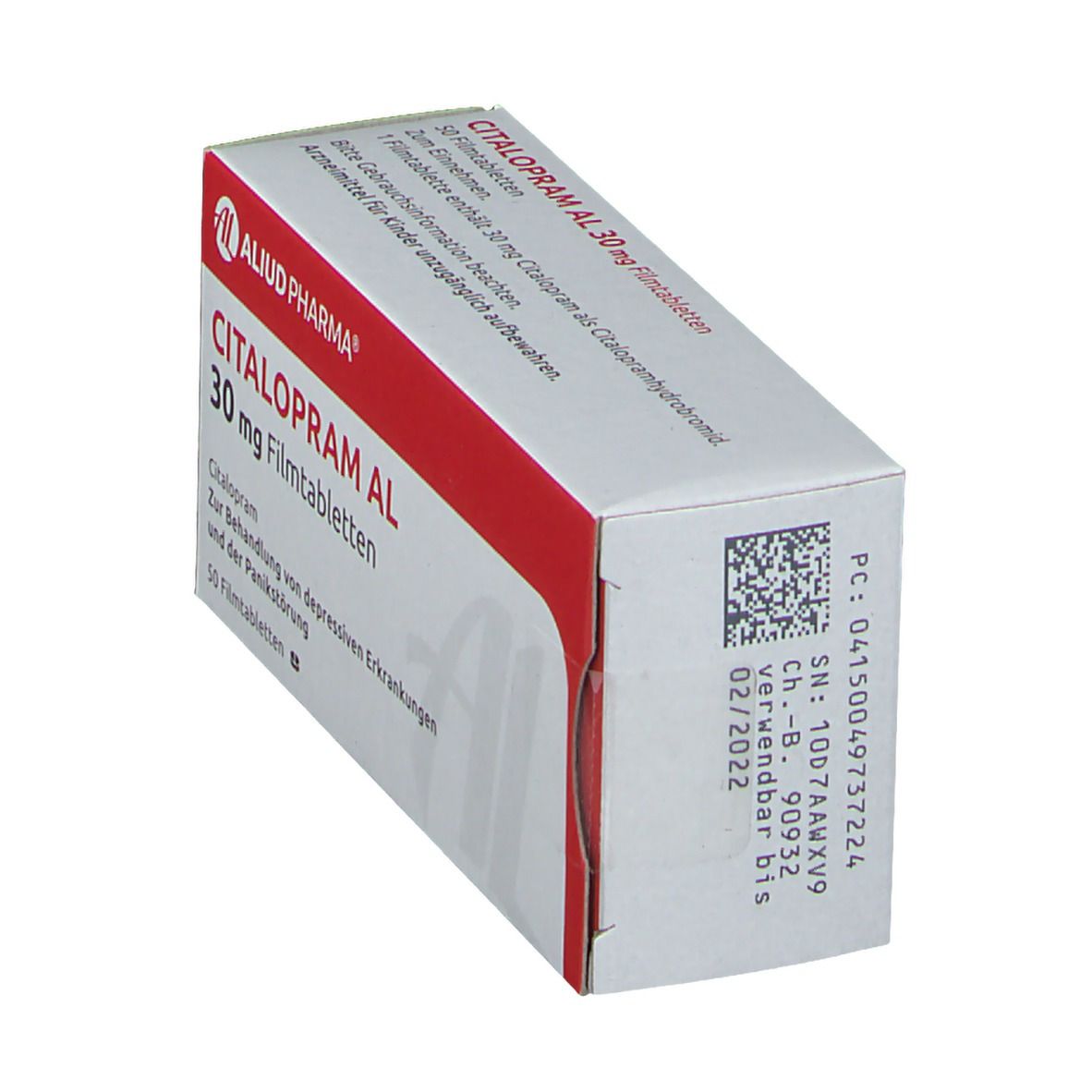 Citalopram AL 30 mg Filmtabletten 50 St