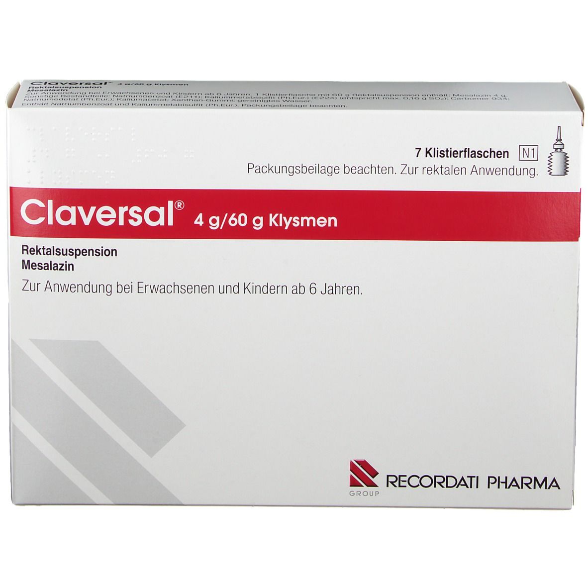 Claversal® 4 g/60 g Klysmen