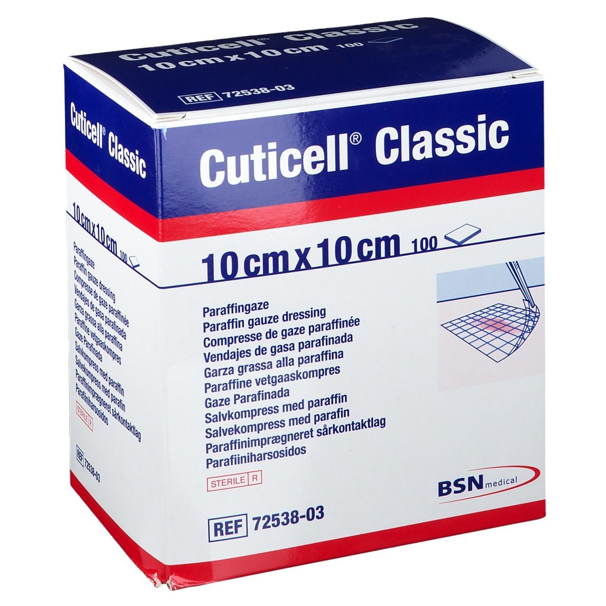 Cuticell® Classic 10 cm x 10 cm